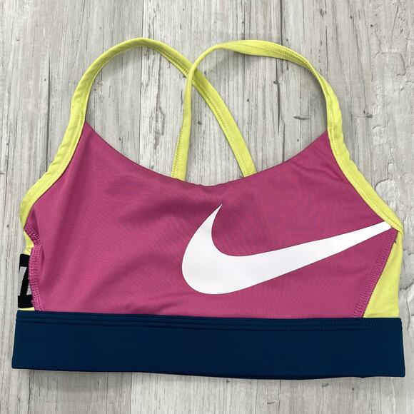 Nike Icon Clash Light-Support Retro Racerback 90s Style Sports Bra XS - Picture 1 of 10